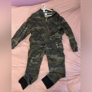 VS PINK camo tracksuit